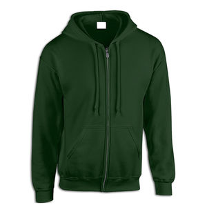 Sweat à capuche de gym de haute qualité pour hommes coupe ajustée 100% coton vêtements de sport fermeture éclair complète sweat personnalisé à vendre OEM ODM - Product Image 1