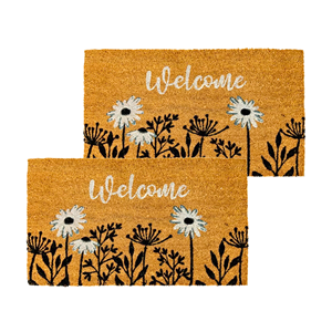 พรมมะพร้าวแบบพรมพร้อมแผ่นรองหลัง PVC - Product Image 1