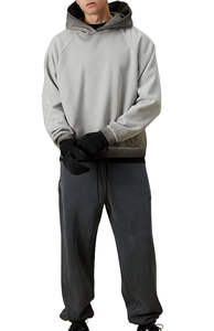 Nouvelle arrivée hiver 2025, sweat à capuche uni avec poche, style streetwear, délavage acide, vert vintage, polaire 350 g/m², unisexe, écologique - Product Image 3