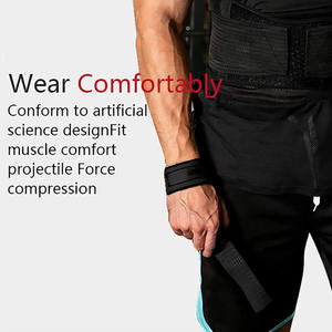 Custom Weightlifting <b>Wrist</b> <b>Straps</b> with Neoprene Padding Heavy Duty Gym Lifting <b>Straps</b> for Strength Training OEM Wholesale - Product Image 5