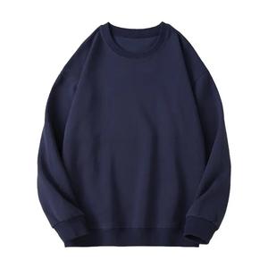 Venta al por mayor de alta calidad Unisex hombres de gran tamaño pulóver sudaderas con logotipo personalizado con patrón 3D liso en blanco con capucha - Product Image 5