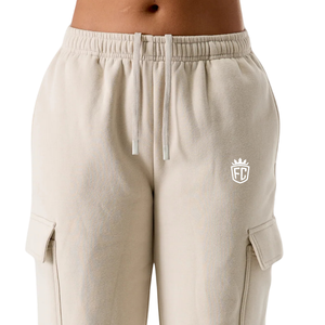 กางเกงจ็อกเกอร์ผ้าฟลีซแบบยูนิเซ็กซ์ ผ้าคอตตอนผสมเนื้อนุ่ม เอวยางยืด ทรงหลวม สไตล์ลำลอง สตรีทแวร์ ใส่สบาย - Product Image 6