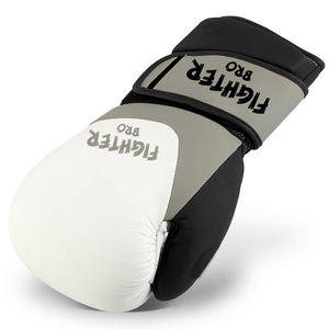 Gants de boxe d'entraînement personnalisés en cuir de vachette de qualité supérieure fabriqués en MMA combat gant d'entraînement de boxe sac de boxe - Product Image 4
