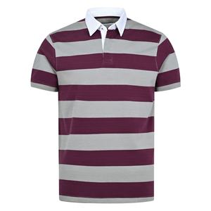 Producto caliente de alta calidad al por mayor Casual hombres Color sólido manga corta para camisa transpirable antiarrugas poliéster de secado rápido - Product Image 1