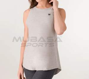 Réservoirs d'entraînement de gymnastique personnalisés de haute qualité hommes/femmes débardeur de danse de battement intérieur surdimensionné débardeur de bonne qualité pour l'entraînement - Product Image 3