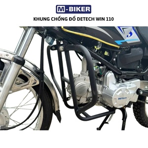 Detector de Parachoques Trasero para Motocicleta MBIKER Win 110, de Acero Inoxidable, Anti-Caídas, Compatible con Todos los Modelos Win Detech - Product Image 2