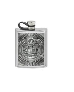 Flacons de hanche en cuir de whisky personnalisés en gros pour le camping 5oz 6oz 7oz 8oz - Product Image 1