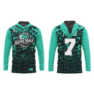 TOP Selling Breathable Plus Size Customized Printed Anti-UV Quick Dry Spandex/Polyester Basketball Team Wear <b>Clubs</b> Sportswear - Product Image 4