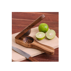 Presse-citron manuel en bois presse-agrumes presse-agrumes orange citron vert presse-citron pour la vente - Product Image 1