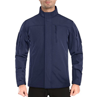 Chaqueta Táctica de Invierno para Hombre de Alta Calidad, Chaqueta Bomber Softshell Impermeable, Transpirable, con Capucha y Reversible, con Logotipo Frontal