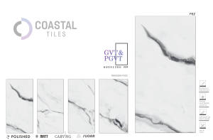 Baldosa de porcelana de ladrillo refractario moderna de 600x1200mm - Product Image 2