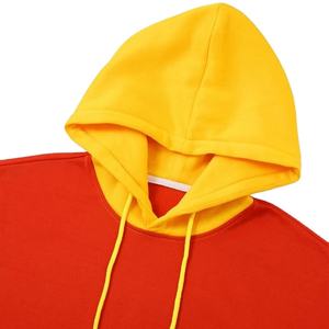 Sudadera con capucha de algodón y forro polar técnico para hombre, de peso pesado, unisex, con hombros caídos, de primera calidad, en varios colores. - Product Image 3