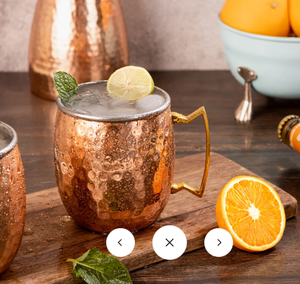 Hot Seller Cobre Puro Moscow Mule Tazas 16 oz - Product Image 1