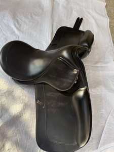 Selle d'équitation espagnole sans arbre de haute qualité-Selle de cheval en cuir - Product Image 2