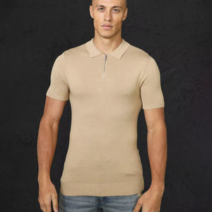 Ropa de calle activa para hombre de algodón 100%, lona larga cómoda para polo con diseño sólido único, diseño en blanco OEM - Product Image 2