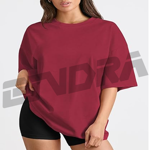 Camiseta informal con cuello redondo para mujer con diseño de color sólido, tela suave simple, elegante y cómoda, perfecta para la moda de uso diario - Product Image 2