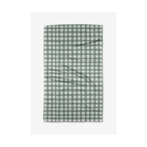 Serviette de cuisine moderne 100% coton GOTS certifiée unique en sergé brodé 550GSM à séchage rapide et anti-rétrécissement. - Product Image 6