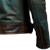 Vestes en cuir de qualité supérieure pour hommes Veste d'hiver à col montant dans toutes les couleurs Tailles Veste en cuir de qualité supérieure pour hommes