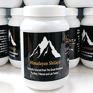 (Fast Delivery) 100% Pure Himalayan <b>Shilajit</b> <b>Resin</b> in 1kg Bottle Packaging at Best Price Buy Online from Isar International LLP - Product Image 3