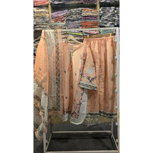 Conjunto de 3 Piezas de Chifón Elegante y Transpirable Fusion Peach # SL00250 - Product Image 3