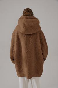 Ropa de calle, sudaderas con cordón de Sherpa bordadas personalizadas, jersey de peso pesado, sudaderas transpirables antiarrugas de lana para mujer - Product Image 4