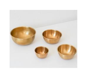 Cuenco de latón brillante puro 100%, cuenco para servir frutas de diseñador de Metal y mezcla de utensilios de cocina para productos de gran venta - Product Image 6