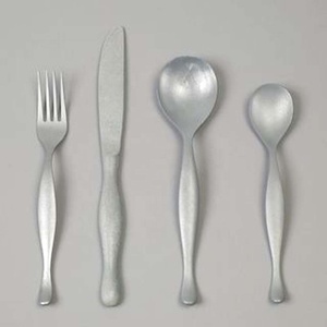 Modern look Stainless steel flatware set with unique marble handle high quality luxury cutlery set for restaurant wedding - Product Image 6