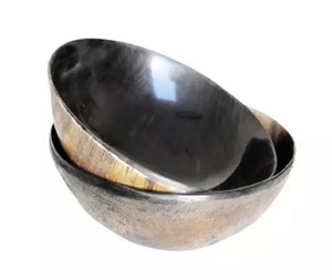 Tazón de masa de cuerno Tazón de fruta decorativo de búfalo natural de forma ovalada Tazón de cuerno pequeño al por mayor por F S International - Product Image 6