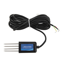 SURVEILLANCE AGRICOLE RS485 MODBUS 7 EN 1 TEMPÉRATURE D'HUMIDITÉ DU SOL EC PH SALINITÉ CAPTEUR NPK