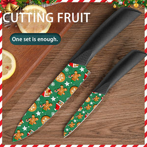Cuchillo de Chef Hecho a Mano, Hoja de Cerámica, Mango de Plástico, Duradero, Ambidiestro, para Senderismo al Aire Libre, Venta al por Mayor de Fábrica, Entrega Rápida - Product Image 4