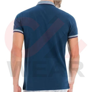 Nueva llegada al por mayor de alta calidad Camiseta de algodón Regular Fit verano manga corta Camiseta para hombres - Product Image 3