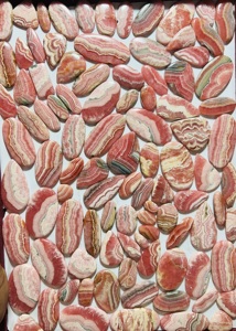 Cabujón de Rodocrosita Rosa Natural de Primera Calidad, Piedra de Cristal Pulida en Tamaños Personalizados, Piedras Preciosas Sueltas para Sanación, Formas Mixtas - Product Image 3