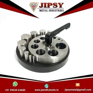 Coupe-disque de 12mm à 25mm avec 5 poinçons pour les formes de cœur avec poignée outils de fabrication de bijoux - Product Image 2