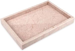 Plateau de service en marbre fait main Nouveau design Vente à chaud Plateau de service de table utilisable pour la maison et le bureau - Product Image 2