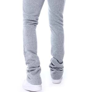 Pantalones Deportivos de Algodón 100% Pesado para Hombre, Diseño de Logotipo Personalizado, Cintura Media Elástica, Pantalones Casuales para Hombre, Venta al Por Mayor OEM - Product Image 2