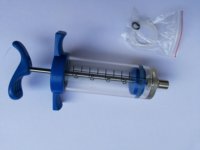 Seringue vétérinaire pour oiseaux de haute précision TARIQ MFG CO., en plastique réutilisable, garantie 1 an, tailles personnalisées, couleur personnalisée, TMC-1014