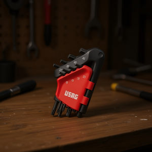 Juego de 8 Llaves Angulares para Tornillos TORX Antirrobo para Uso Profesional y Bricolaje de la Línea de Productos de Destornilladores Usag - Product Image 3