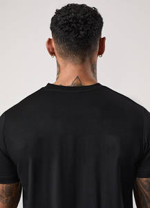 Vente en gros, nouvel arrivage de t-shirts de gym de haute qualité avec logo personnalisé, fitness grande taille, tissu en jersey à motif solide, t-shirts en coton - Product Image 5