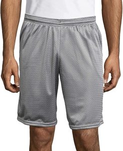 Pantalones cortos deportivos de malla con logotipo personalizado, pantalones cortos de poliéster para baloncesto, pantalones cortos informales elásticos de estilo de gimnasio para hombre - Product Image 4
