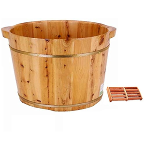 Cuenco de madera para pies, artesanías, masajeador de pies moderno, cubos artesanales, venta al por mayor de fábrica, baño de pies, masaje, bañera de hidromasaje - Product Image 2