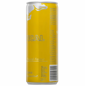 Bebida Energética Red Bull Edición Tropical, 12 Latas de 250ml con Fórmula Carbonatada y Sabores Naturales de Frutas Tropicales, Venta al Por Mayor - Product Image 1