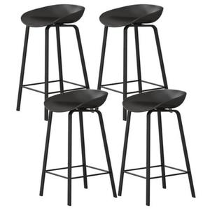 Vintage <b>Wood</b> and Iron bar <b>Stool</b> with Unique Finishes and Durable Build Designed for Everyday Use in Stylish Spaces - Product Image 3