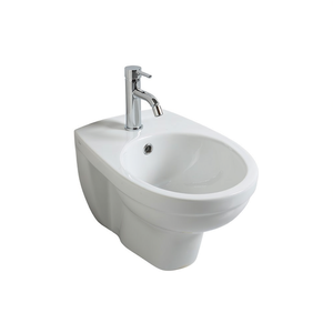 Bidé de Pared de Cerámica Blanca Koricini Corsica de 36 cm con Desagüe de Pared - Product Image 3
