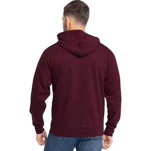 OEM personnalisé hommes fermeture éclair sweats à capuche en gros Streetwear mode coton polaire fermeture éclair complète sweats à capuche de haute qualité - Product Image 2