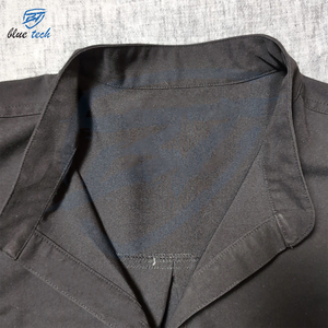 Tenues médicales pour femmes, fabrication sur mesure, coton léger, élasticité, manches courtes, col rond, hôpital - Product Image 3