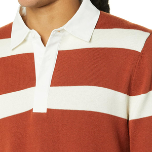 Nouveau 2025 polo t-shirt meilleure qualité unisexe Rugby Jersey confortable Polyester coton sport uniforme personnalisé longue chemise chaude hommes - Product Image 6