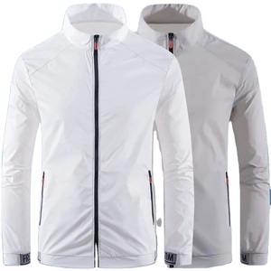 Custom Men's Hooded Canvas Windbreaker <b>Jacket</b>-Reflective <b>Waterproof</b> Eco-Friendly Quick Dry & Breathable - Product Image 6