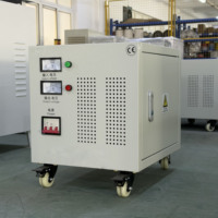 Transformateur électrique triphasé à noyau en alliage amorphe robuste, à faible perte, 400V, en aluminium, 300KVA, pour énergies renouvelables
