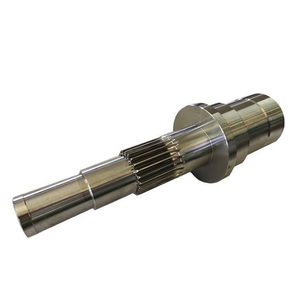 Arbre cannelé de précision en acier inoxydable OEM d'usine avec matériaux et composants centraux personnalisables - Product Image 1