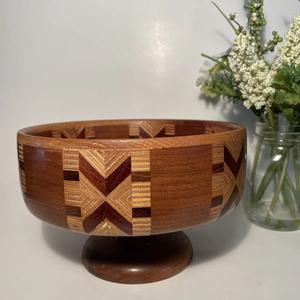 Elegante diseñador de gran tamaño de madera esmalte ensalada comida frutero calidad Premium postre Chocolate servidor-Ware Almacenamiento de fiesta seguro - Product Image 5